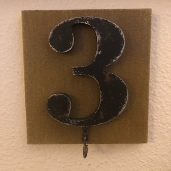 Modern Farmhouse Number Wall Hangers - Picture 3 of 3